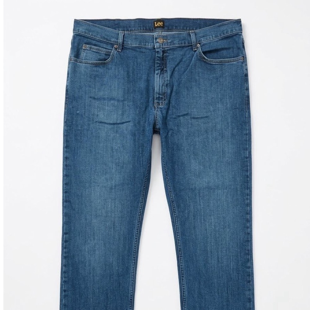 Lee‎ Regular Fit Jeans Mens 42x30 Straight Blue Denim Workwear CK007